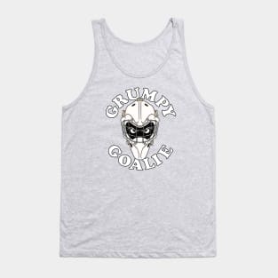 Funny GRUMPY GOALIE Hockey Tank Top